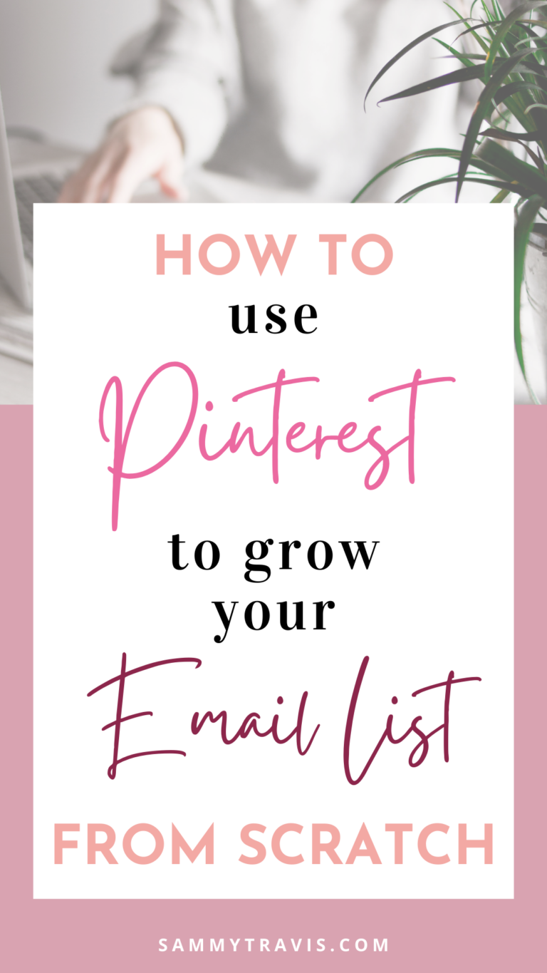 Pinterest. Pin Email How to Use Pinterest to Grow Your Email List from Scratch: 15 Step ...