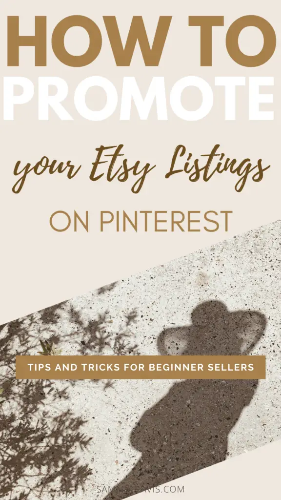 how to promote your etsy shop on pinterest, how to sell more using pinterest