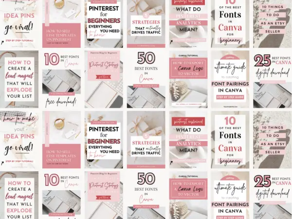 modern Pinterest pin Canva template, Pinterest pin, Pinterest template, pinterest marketing templates