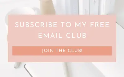 subscribe to my email club, join the club