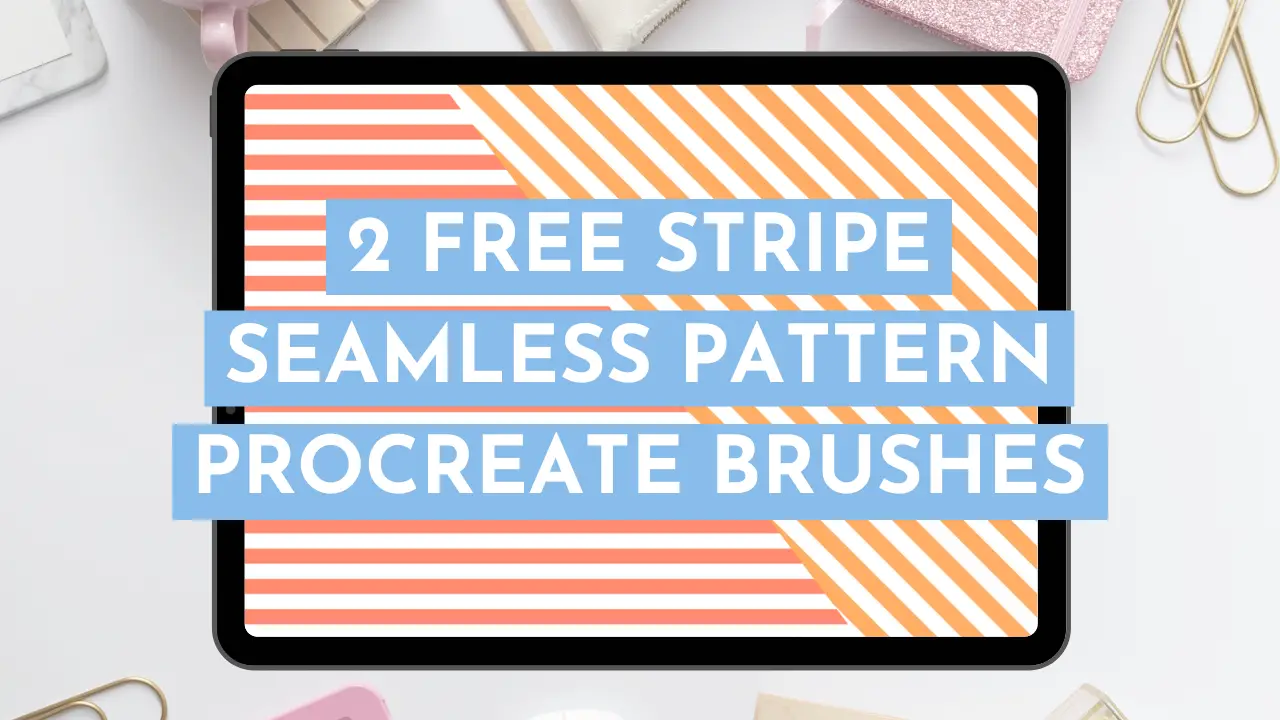 Stripe Procreate Pattern Brushes, Line Pattern Procreate Brushes, stripe procreate brush, stripe procreate pattern brush, free procreate brush, free procreate pattern brush, free pattern procreate brush