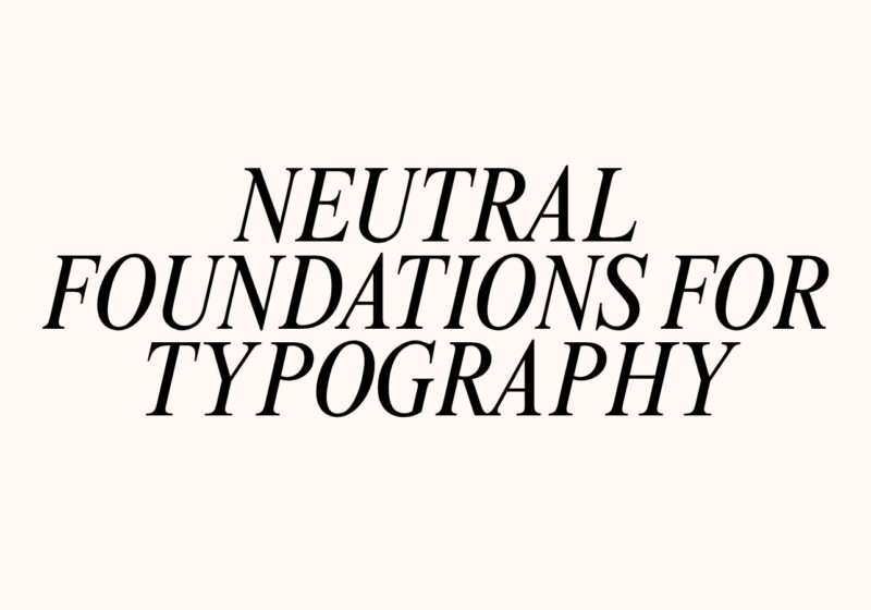 Neutral Background Colors for Typography and Text Heavy Design — Freebie Friday Download