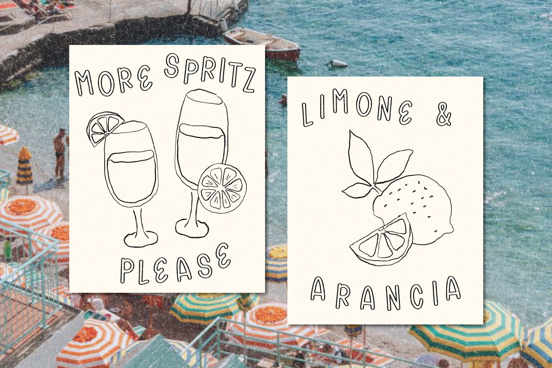 Gelato Daydreams handmade display font with playful hand drawn letterforms for creative projects
