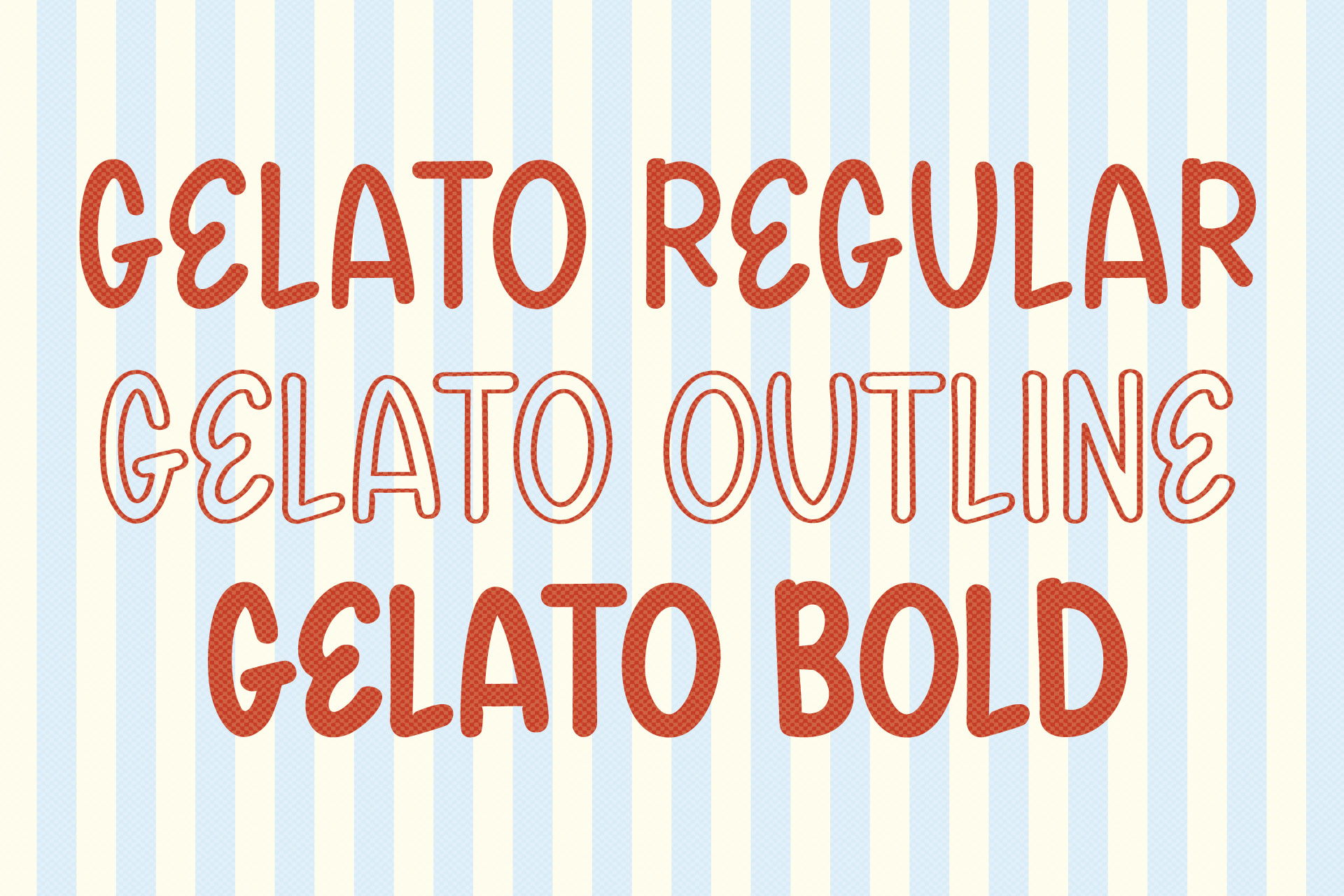 Playful font for bakery branding cafe menus dessert packaging and small business logos